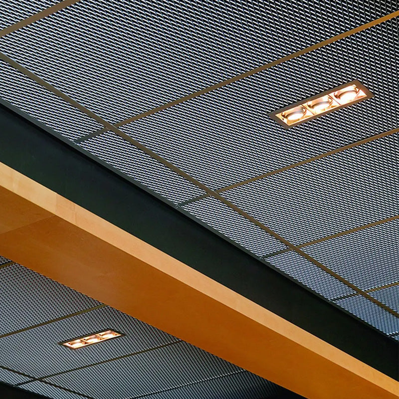 Doiee Perforated Metal Ceiling & Roofing Perforated Air Ventilation Diffuser, Diffusing Grille, Light Diffuser