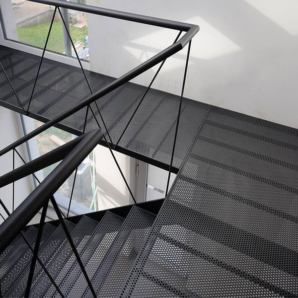 Doiee Perforated Metal Stair Treads & Floor