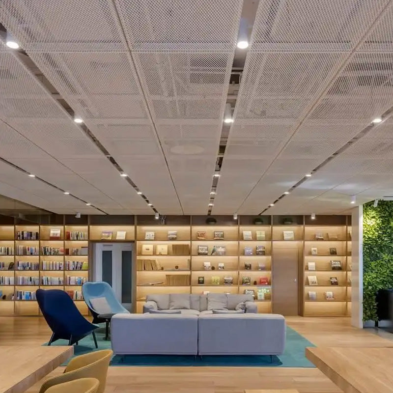 Doiee Perforated Metal Ceiling & Roofing Perforated Air Ventilation Diffuser, Diffusing Grille, Light Diffuser