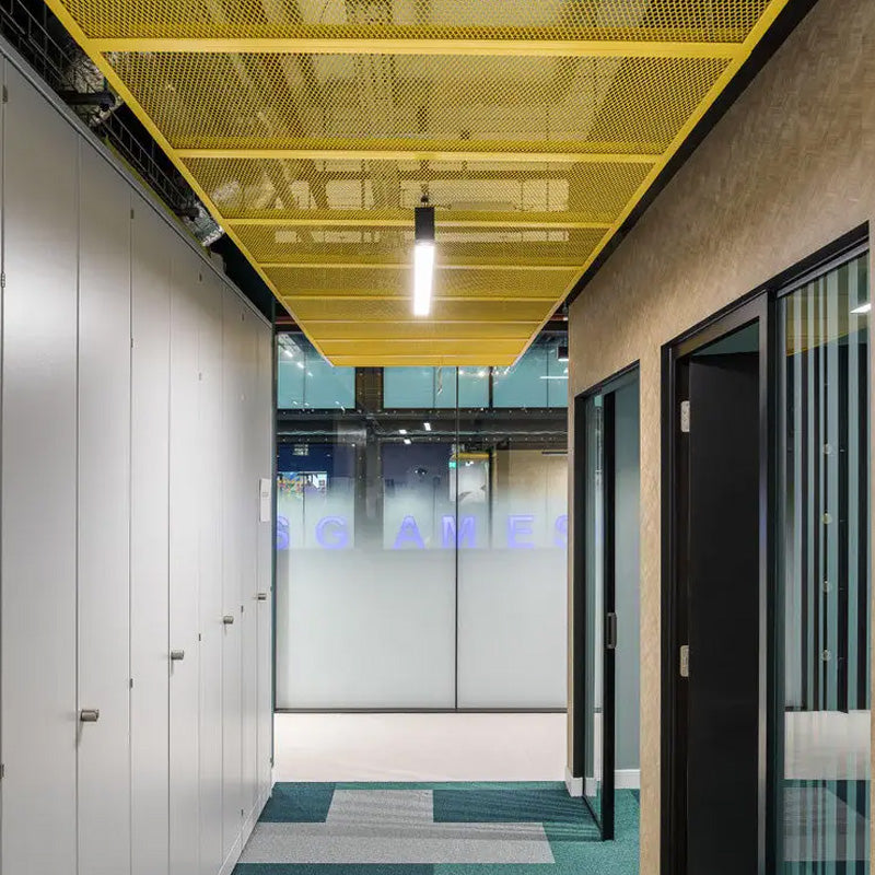 Doiee Perforated Metal Ceiling & Roofing Perforated Air Ventilation Diffuser, Diffusing Grille, Light Diffuser